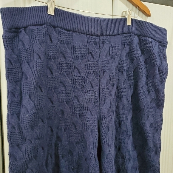 NWOT Rachel Comey Knit Navy Blue Pull On Plus Size Pants Size 2X - Picture 5 of 9